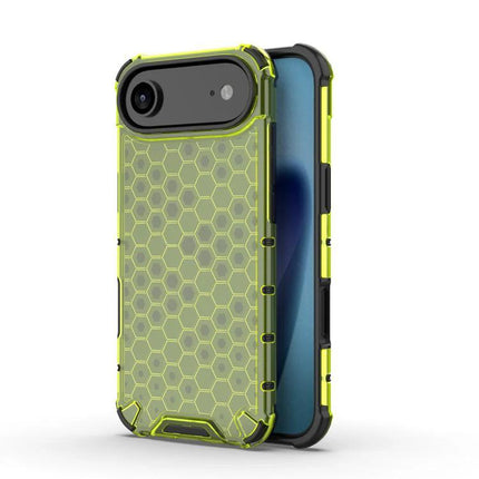 Everyday TPU PC Phone Case With Slim Protection For Daily Use On The Go And Commutes - neon honeycomb slim TPU+PC protective case