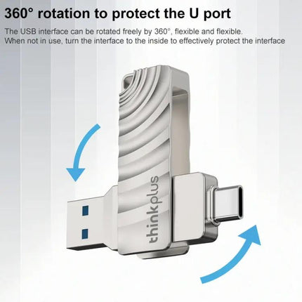 Lenovo Thinkplus Dual USB and Type-C Flash Drive for Devices