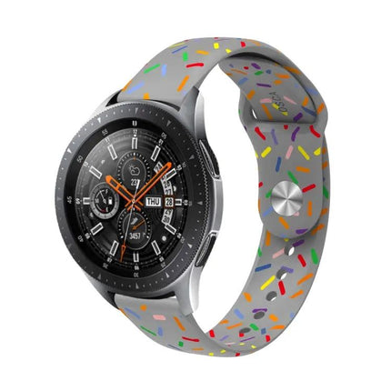 Silicone Rainbow Dots Band For Galaxy Watch 6/6 Classic