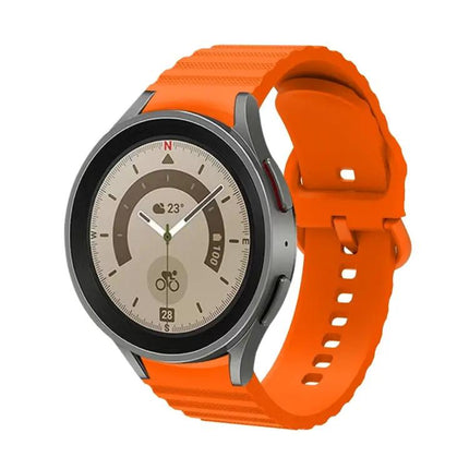 Wave Dotted Silicone Band For Galaxy Watch 6/6 Classic 20mm
