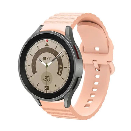 Wave Dotted Silicone Band For Galaxy Watch 6/6 Classic 20mm