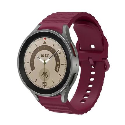 Wave Dotted Silicone Band For Galaxy Watch 6/6 Classic 20mm