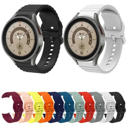Wave Dotted Silicone Band For Galaxy Watch 6/6 Classic 20mm