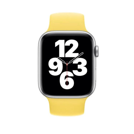 Silicone Elastic Apple Watch Band 41 40 38mm Size M Aqua