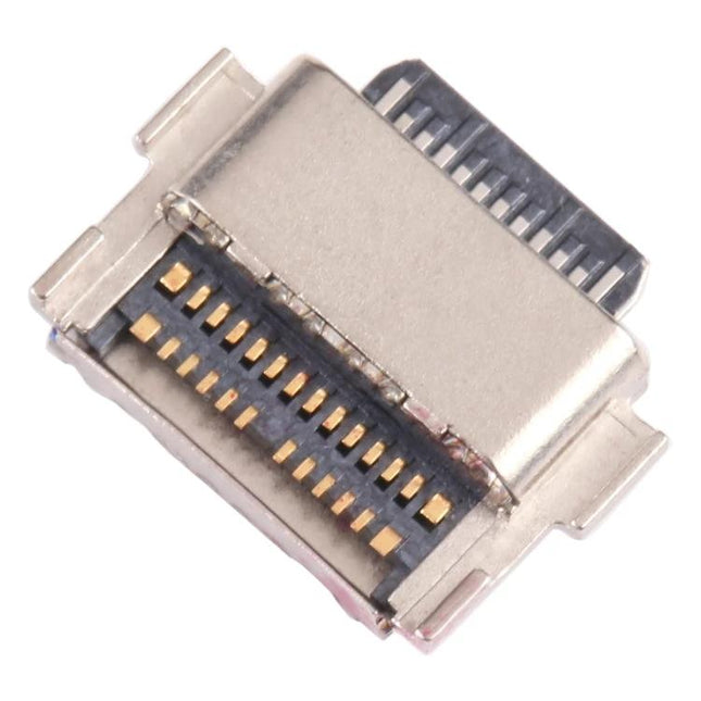 Replacement Charging Port for Daily Samsung Tablet Use - close-up metal micro USB charging connector for tablet repair