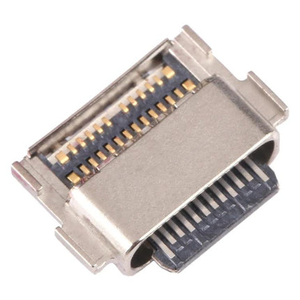 Replacement Charging Port for Daily Samsung Tablet Use - close-up of metal charging connector replacement part