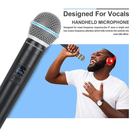 Keep your voice clear during daily events with XTUGA Microphone — handheld UHF wireless mic in wedding or outdoor party scene