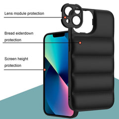 Shockproof Eiderdown Airbag Phone Case for iPhone 15 Plus