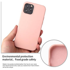 Soft Touch Liquid Silicone Case for iPhone 12 Pro Max