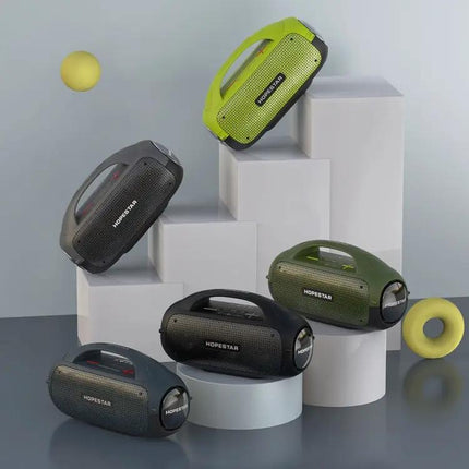 HOPESTAR Portable Bluetooth Speaker Splash Resistant