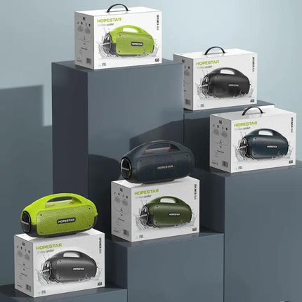 HOPESTAR Portable Bluetooth Speaker Splash Resistant