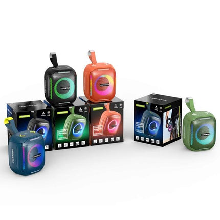 HOPESTAR Portable Bluetooth Speaker For Outdoor Picnics And Home compact colorful models on boxes, IPX5 waterproof