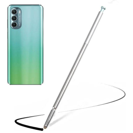 Touch Screen Stylus Pen for Motorola Moto G Stylus 5G 2022 replacement silver telescopic stylus for note-taking and precise navigation