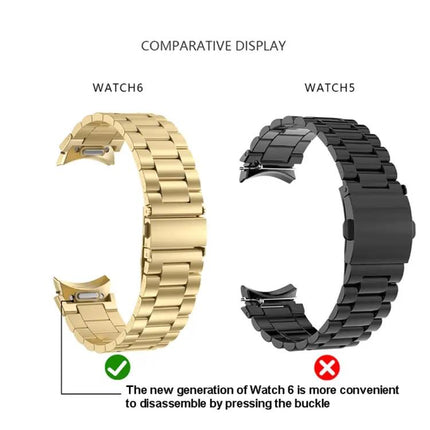 Three-Strand Metal Watch Band for Samsung Galaxy Watch 6