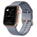For Apple Watch Series 2 42mm / Blue Grey