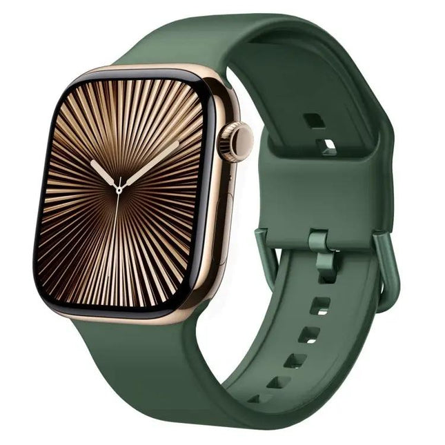 Silicone Pin Buckle Watch Band For Apple Watch 46mm | Syndmart