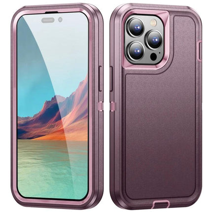 Waterproof Phone Case For Daily On-The-Go Protection - durable 3-layer pink phone case shielding against water, dust and impacts