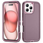 For iPhone 16 Pro / Purple + Pink