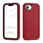 For iPhone 17e / 16e / Red + Black