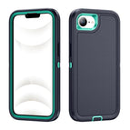 For iPhone 17e / 16e / Dark Blue + Light Blue