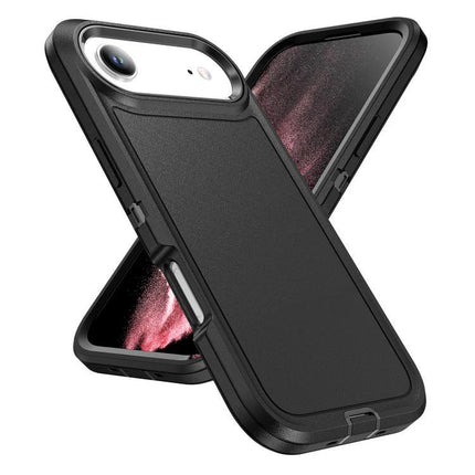 Rugged Phone Case For Everyday Protection And Daily Use With Drop Resistant Design - black 3-layer protective phone case