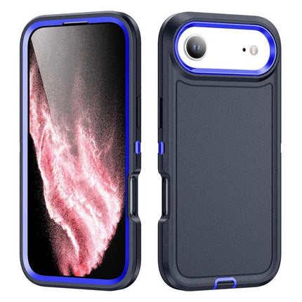 Rugged Phone Case For Everyday Protection And Daily Use With Drop Resistant Design - navy blue 3-layer drop resistant phone case