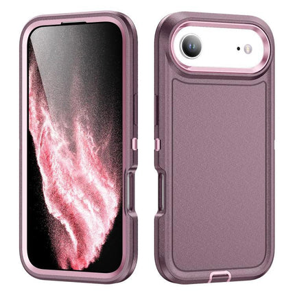 Rugged Phone Case For Everyday Protection And Daily Use With Drop Resistant Design - mauve 3-layer drop resistant protective case