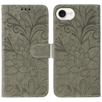 Stylish Leather Flip Case for Everyday Phone Protection featuring green PU leather floral embossed wallet cover with magnetic clasp and camera cutout