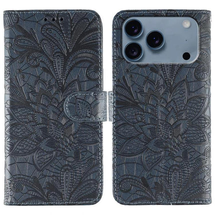 Stylish Leather Flip Case for Everyday Phone Protection with embossed floral PU leather, TPU edges, magnetic clasp and built-in stand