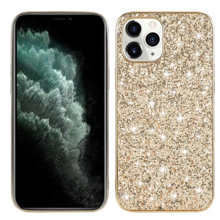 Coque de téléphone en TPU avec poudre scintillante