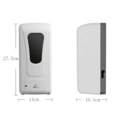 Automatic Soap Dispenser for Daily Home Hand Hygiene wall-mounted white touchless foam soap dispenser with 27.5cm height and 14cm width