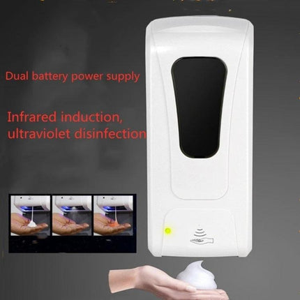 Automatic Soap Dispenser for Daily Home Hand Hygiene - touchless wall-mounted soap dispenser with infrared sensor and foam output