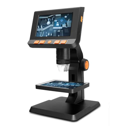 50X-1000X Desktop Digital Microscope P110 4.3 Inch Screen