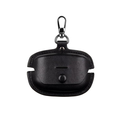 Stylish Leather Case for Protecting Earphones During Daily Commutes
