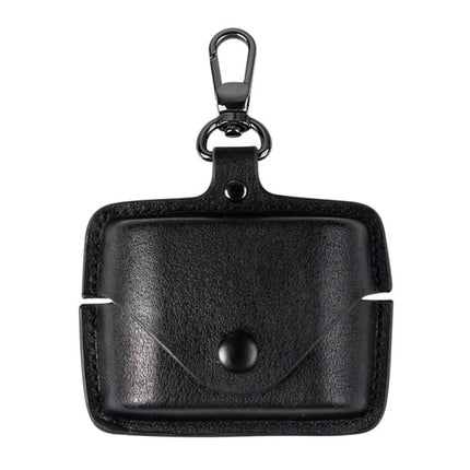 Stylish Leather Case for Protecting Earphones During Daily Commutes