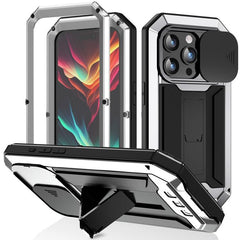 R-JUST Waterproof Sliding Camera Holder Case for iPhone 15 Pro Max