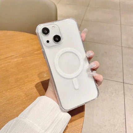 Slim Clear Magnetic Case for iPhone Everyday Protection