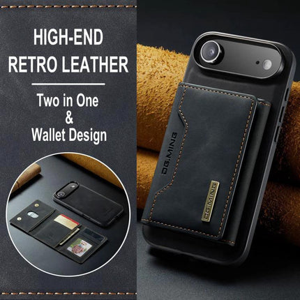 DG.MING Leather Phone Wallet For Daily Carry - high-end retro leather two-in-one phone wallet with card slots and slim protection