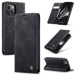 CaseMe 013 Versatile Leather Wallet Case with Horizontal Viewing Stand for iPhone 15 Pro Max