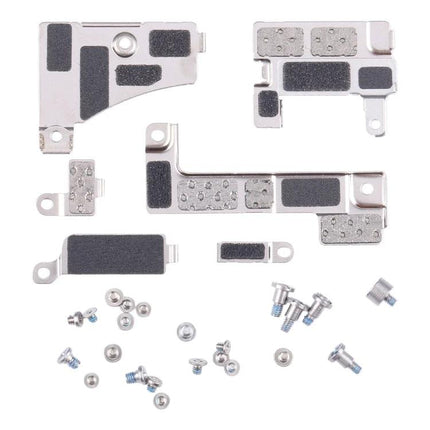Replacement Inner Parts for Everyday iPhone Upkeep Needs - set of metal brackets and screws for iPhone repair