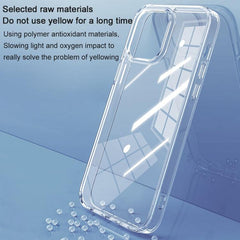 Crystal Clear TPU + PC Case for iPhone 15 Pro Max