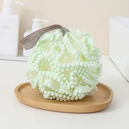 Pearl Shower Flower Ball Soft Mesh For Daily Bath
