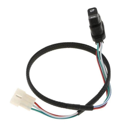 Outboard Vertical Control Box Tilt Lift Switch Replacement - marine tilt lift switch with UP/DN rocker and wiring harness
