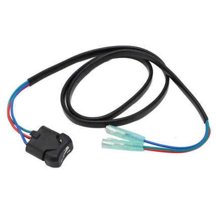 Suzuki Outboard Control Box Tilt Switch Direct Replacement - OEM 37850-93J106 replacement tilt switch with wiring harness