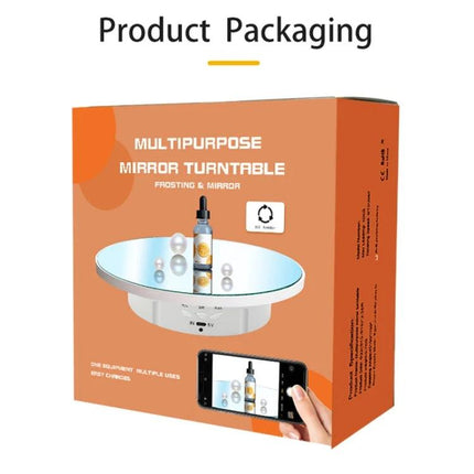 22cm Electric Rotating Display Stand with Remote Control