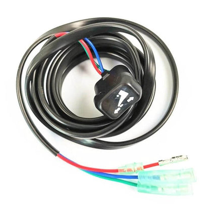 Outboard Vertical Control Box Tilt Lift Switch For Yamaha - replacement tilt/trim control with wiring harness, plug-and-play fit