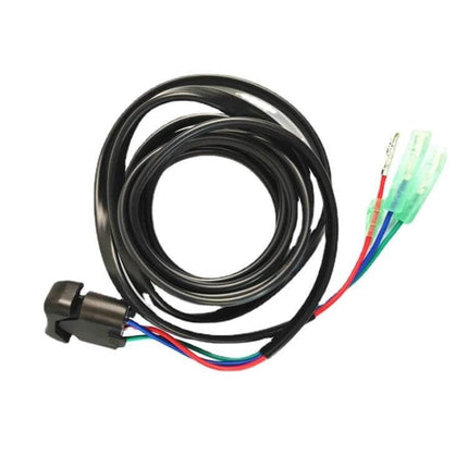 Outboard Vertical Control Box Tilt Lift Switch For Yamaha replacement switch with wiring harness and connectors for trim and tilt control