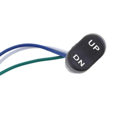 Honda Outboard Vertical Tilt Lift Switch Direct Replacement - UP DN button with blue green wires, OE 35370-ZW5-U026