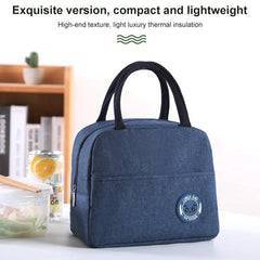 Thermal Insulated Travel Bag with Waterproof Oxford Cloth and Large Storage Pocket