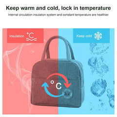 Thermal Insulated Travel Bag with Waterproof Oxford Cloth and Large Storage Pocket